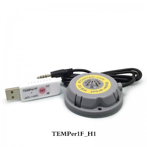 TEMPer1F_H1小型家用電腦溫濕度計 USB溫濕度計
