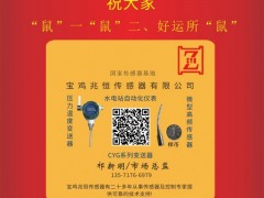 寶雞兆恒傳感器總經(jīng)理：祁新明2020新春寄語 一百零八星報喜之天捷星