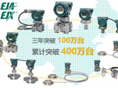 重慶川儀橫河電機(jī)EJA/EJX智能變送器中國(guó)區(qū)銷量再創(chuàng)新紀(jì)錄