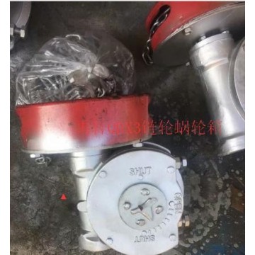 帶鏈條閥門蝸輪箱QDX3-6煤化工閥門