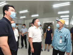 崇川區(qū)委副書記 代區(qū)長一行調研通富微電汽車電子重點項目并座談