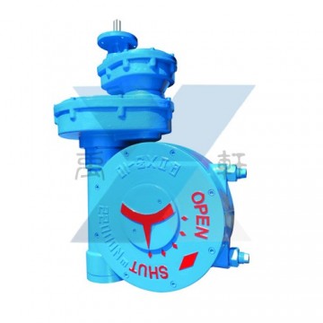 QDX3-D二級(jí)電動(dòng)蝸輪箱,回轉(zhuǎn)型閥門(mén)驅(qū)