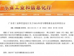 【喜報(bào)】矩形入選2021省級(jí)專精特新企業(yè)！