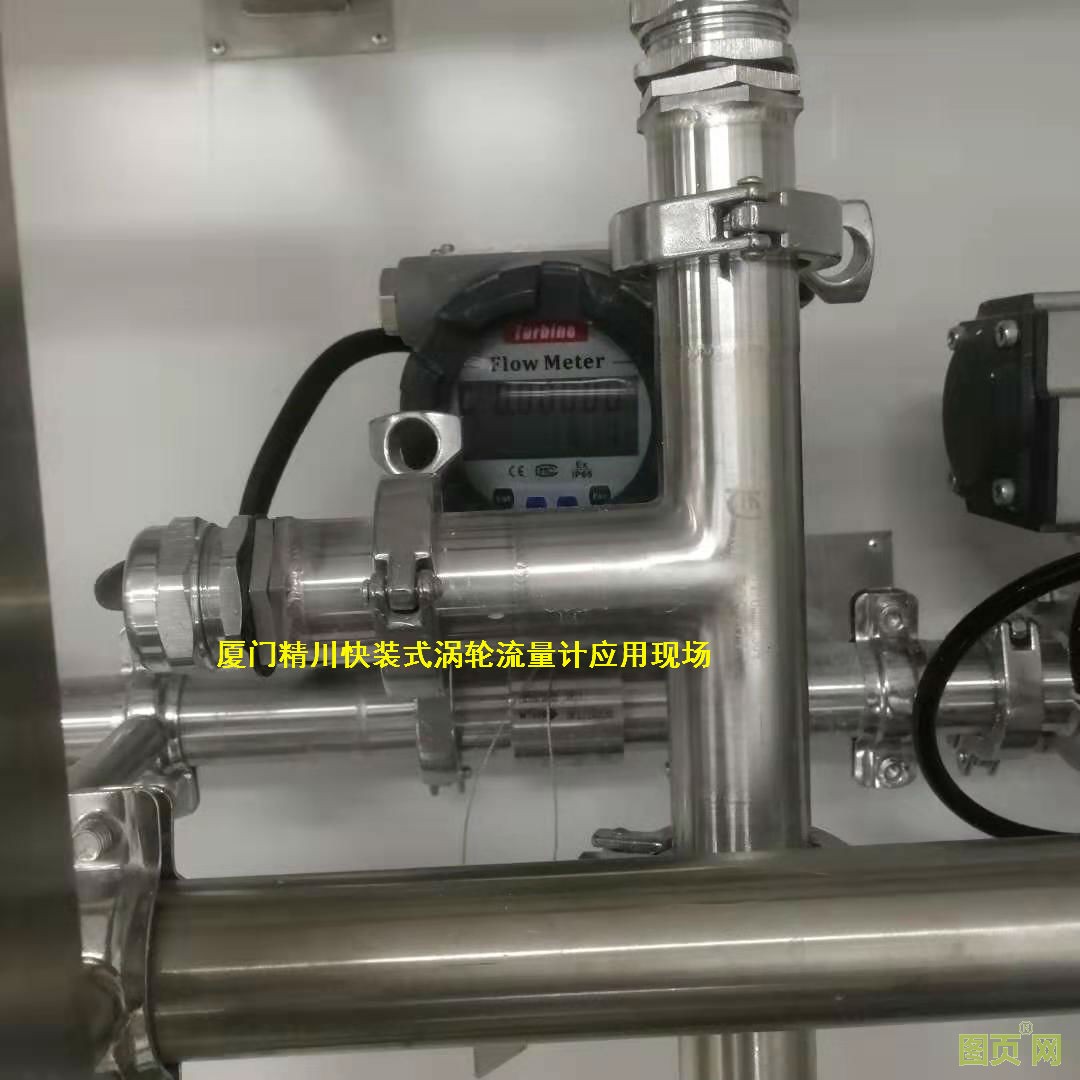 廈門精川衛生型渦輪流量計