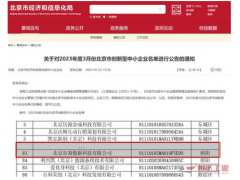 谷器數(shù)據(jù)榮獲“2023年北京市創(chuàng)新型中小企業(yè)”認(rèn)定